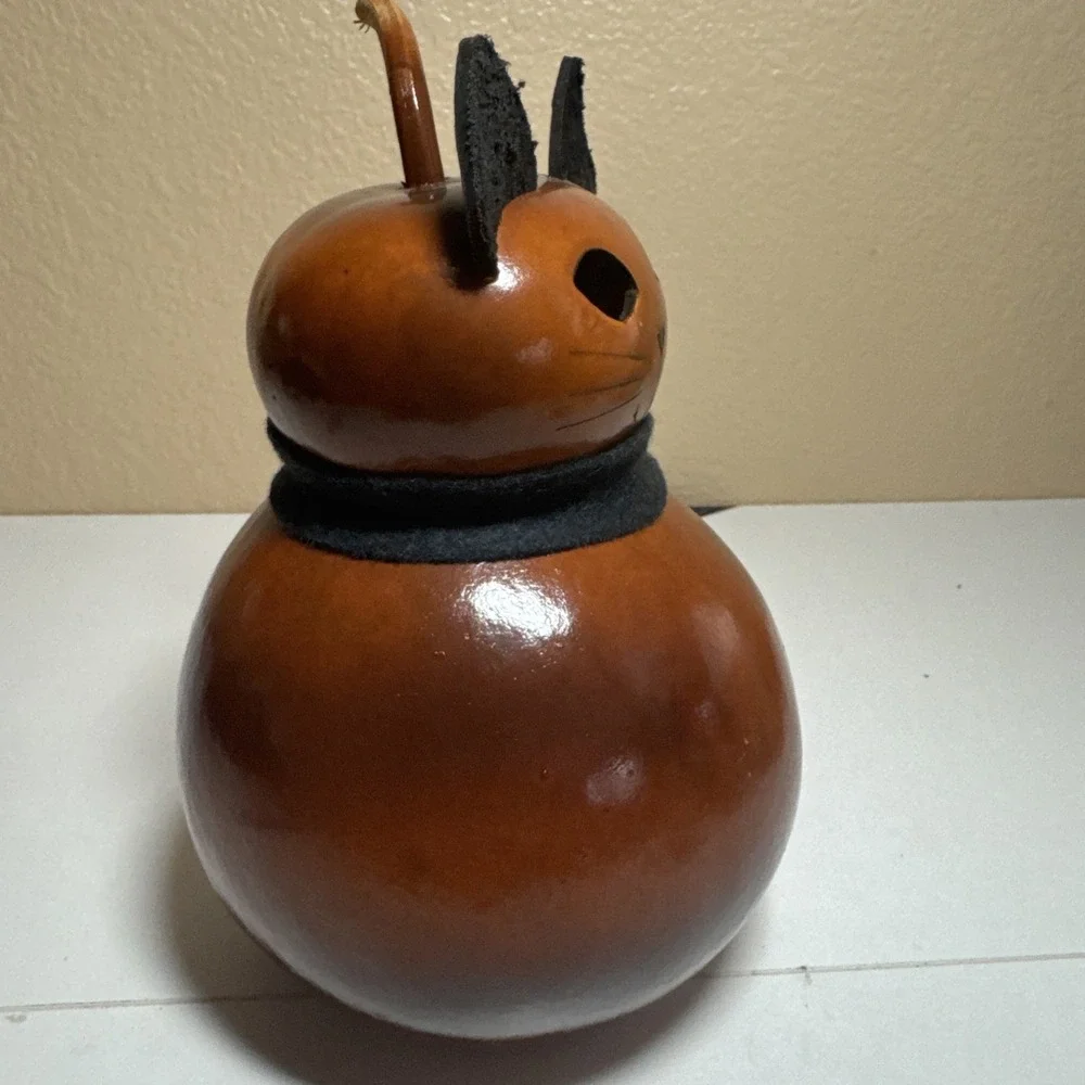 Meadowbrooke Gourds - Cat With Scarf 9
